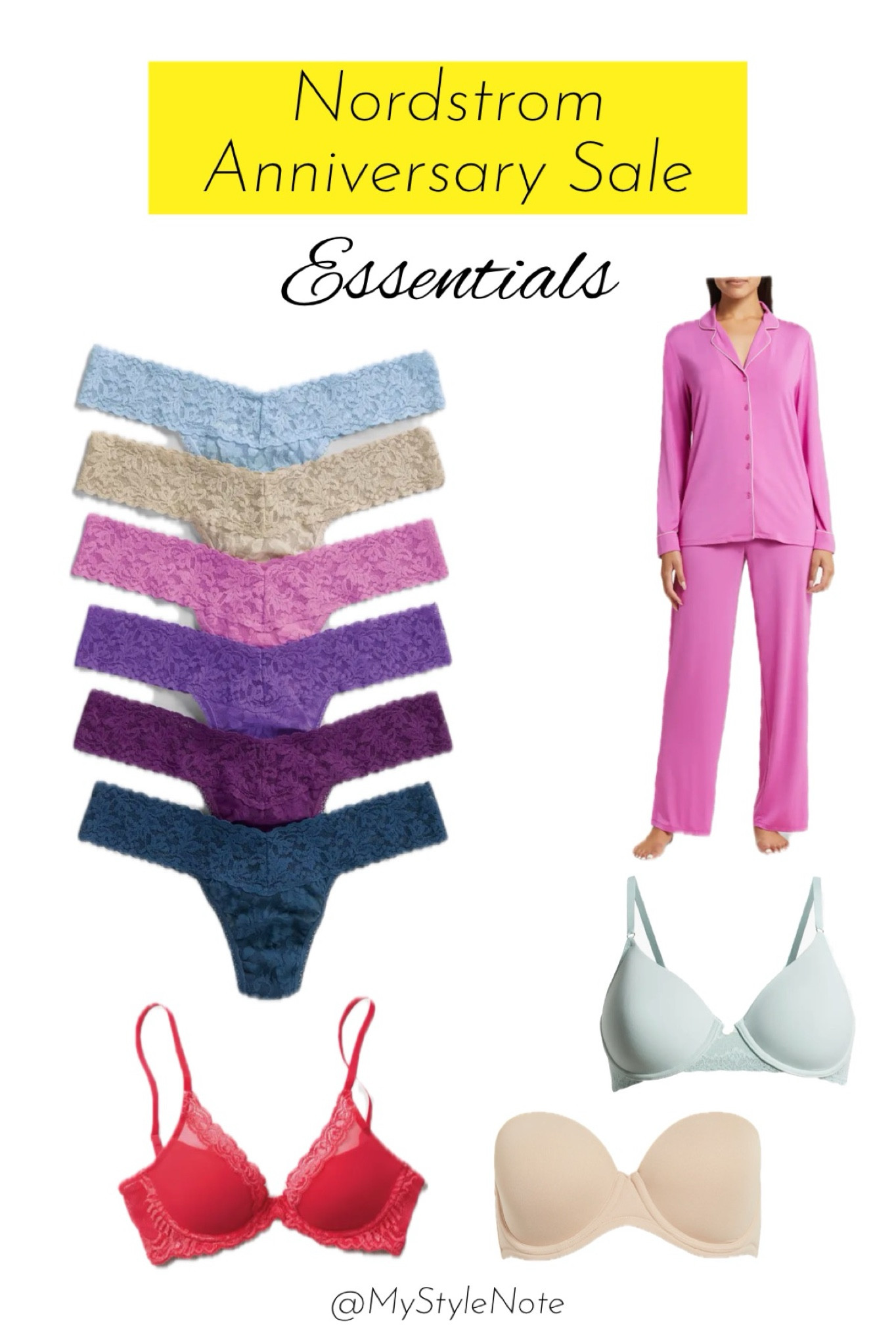 The best deals I get in the Nordstrom Sale every year are on underwear, bras and pajamas. Natori and Hanky Panky are my go-to underwear brands, and rarely can be found on sale. All my favorite essentials linked below! 

#LTKSaleAlert #LTKStyleTip #LTKxNSale