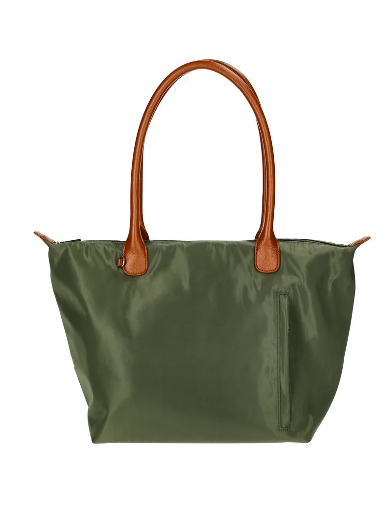 No Boundaries Women's Tote Bag, Olive | Walmart (US)