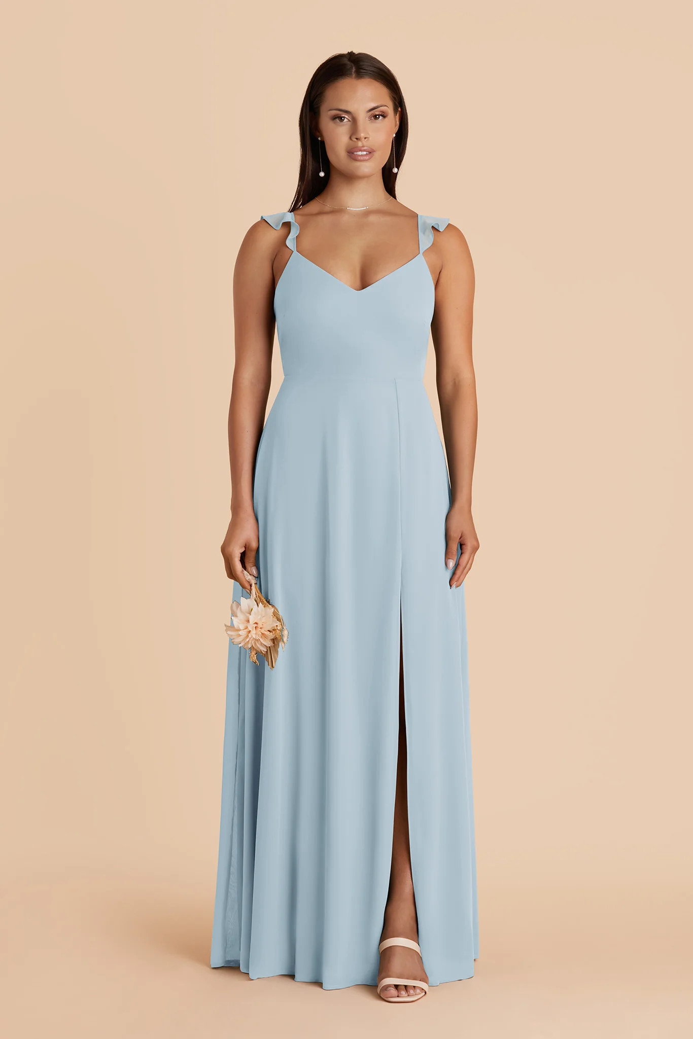 Doris Chiffon Dress - Sky Blue | Birdy Grey | Birdy Grey