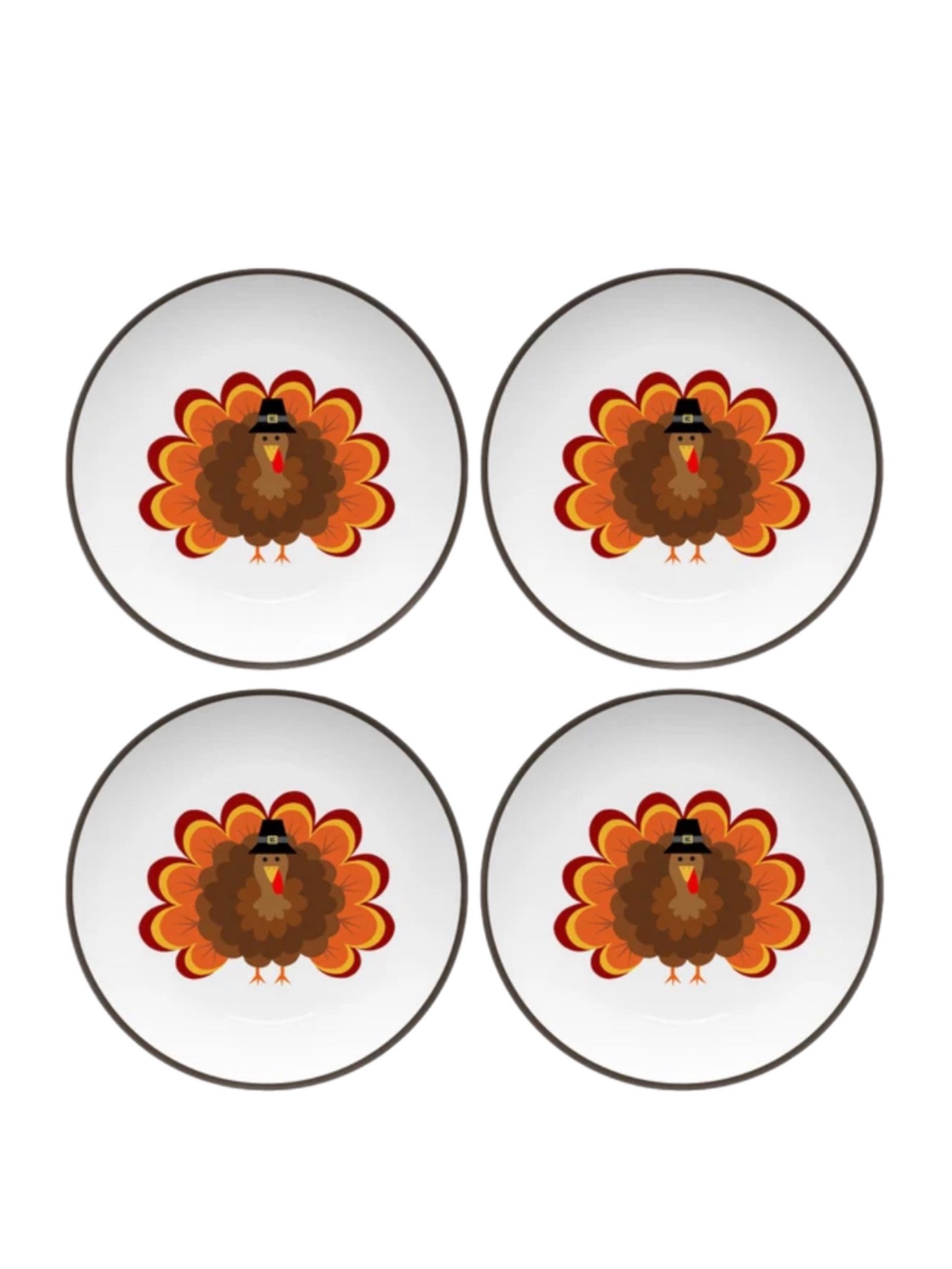 Thanksgiving melamine plates for the kids’ table!! Personalization is available! 

#LTKSeasonal #LTKHoliday #LTKkids