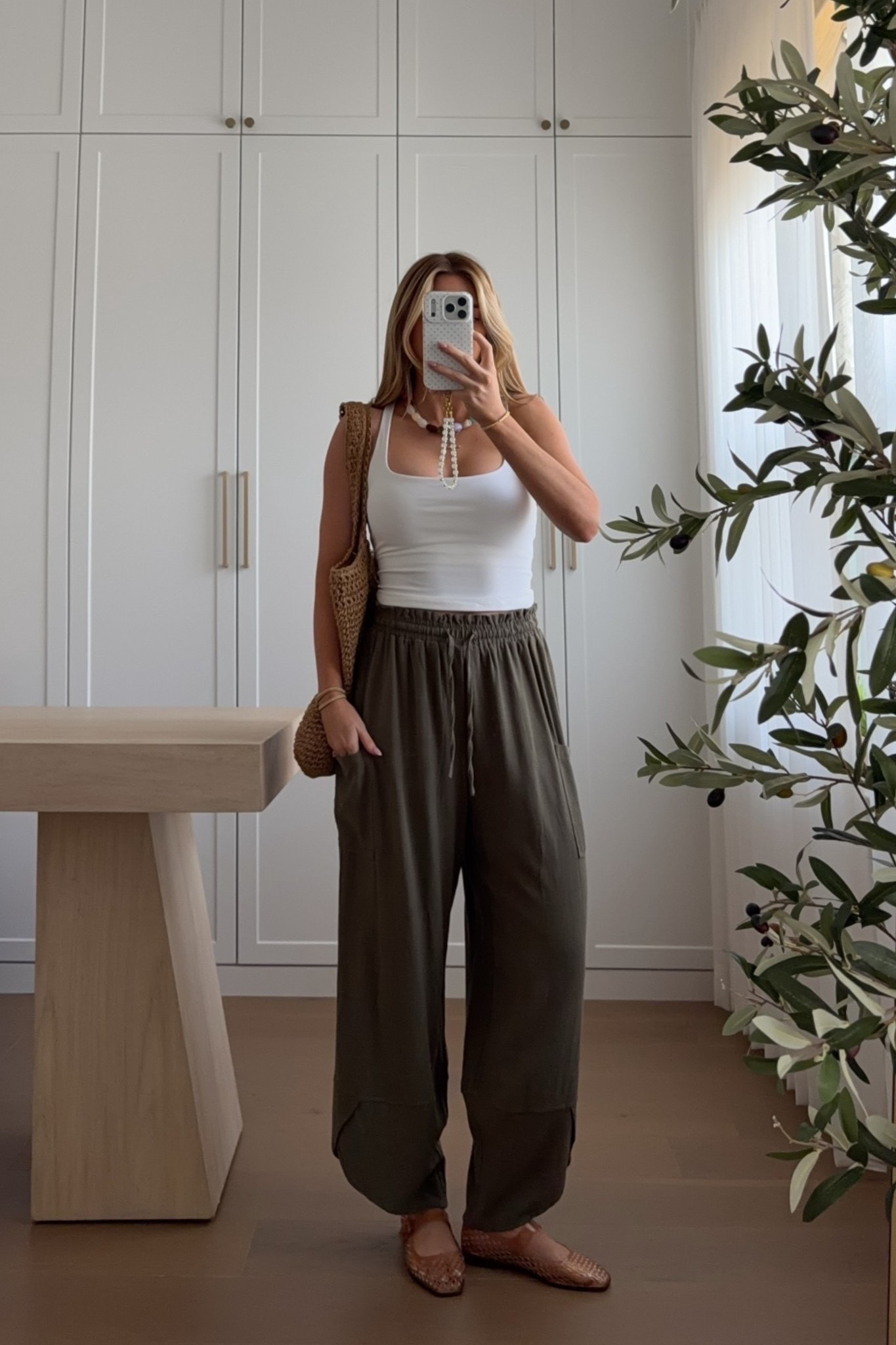 tank: xs // pants: SIZED UP to medium