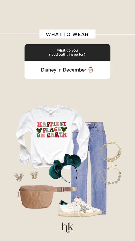 Disney in December or Christmas time outfit idea! 

#LTKHoliday #LTKtravel #LTKSeasonal