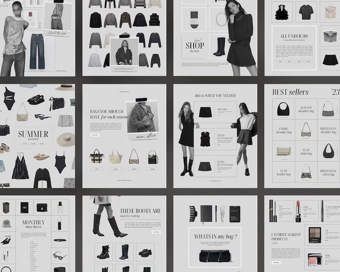 40 Editable Canva LTK Instagram Template, LTK Template, Gift Guide Template, LTK Fashion Template... | Etsy (US)