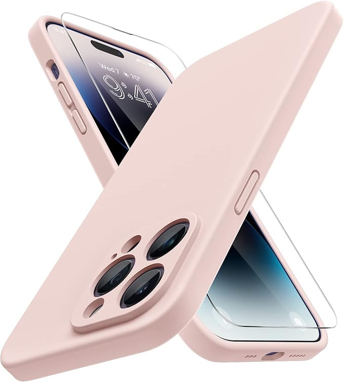 Miracase Designed for iPhone 14 Pro Case 6.1-inch with Screen Protector, Upgraded Camera Protecti... | Amazon (US)