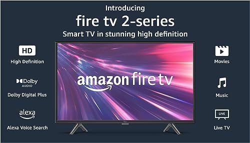 Amazon Fire TV 32" 2-Series HD smart TV with Fire TV Alexa Voice Remote, stream live TV without c... | Amazon (US)