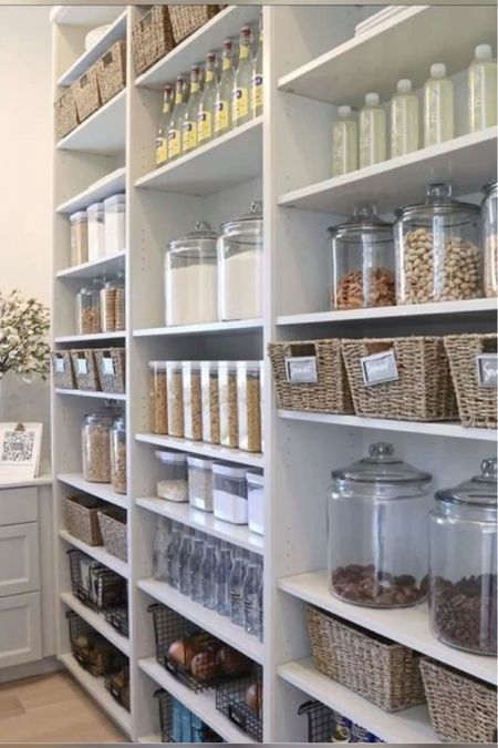 Love me an organized pantry! Nothing like using Spring to organize and refresh your home.

#pantryorganization #pantryorganizing #kitchenorganization #storagecontainerrs

#LTKfindsunder50 #LTKsalealert #LTKhome
