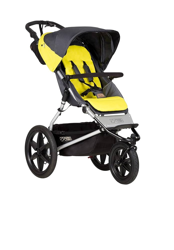 Mountain Buggy Terrain Premium Jogging Stroller, Solus (TER-V3-49), One Size | Amazon (US)