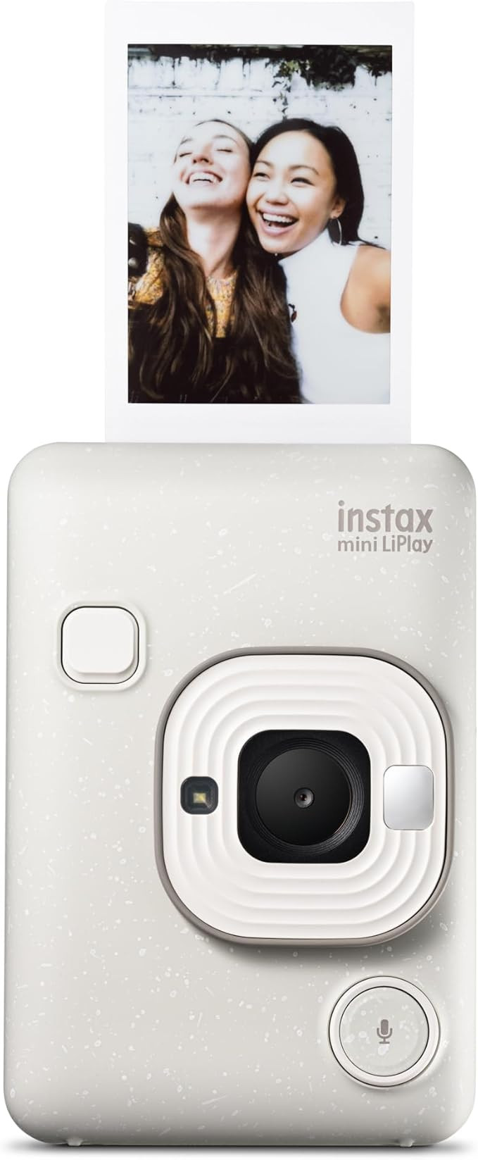 Fujifilm INSTAX Mini LIPLAY Hybrid Instant Camera - Misty White | Amazon (US)