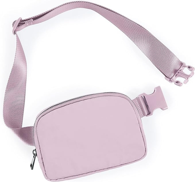 ODODOS Unisex Mini Belt Bag with Adjustable Strap Small Waist Pouch for Workout Running Travellin... | Amazon (US)