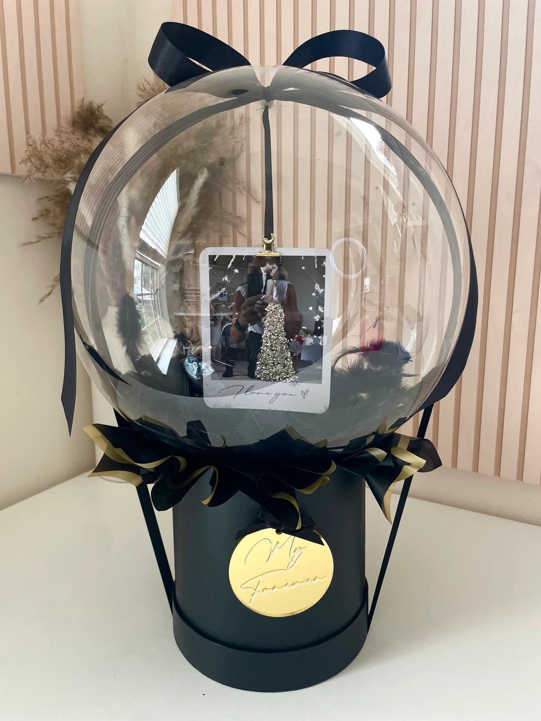Anniversary Balloon Gift , Anniversary Polaroid Gift , Engagement Gift, Wedding Balloon Gift , Br... | Etsy (US)