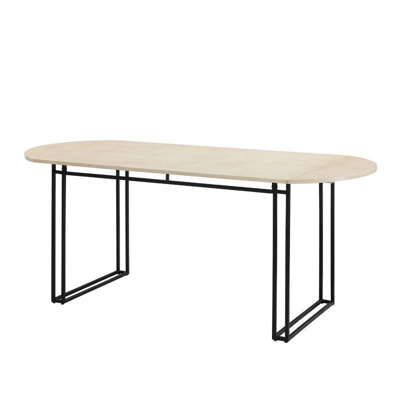 71" Phyllis Modern Drop Leaf Dining Table - Saracina Home | Target