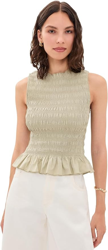 Pistola Women's Phoebe Smocked Tank | Amazon (US)