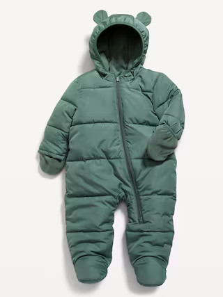 Unisex Water-Resistant Frost Free Puffer Snowsuit for Baby | Old Navy (US)