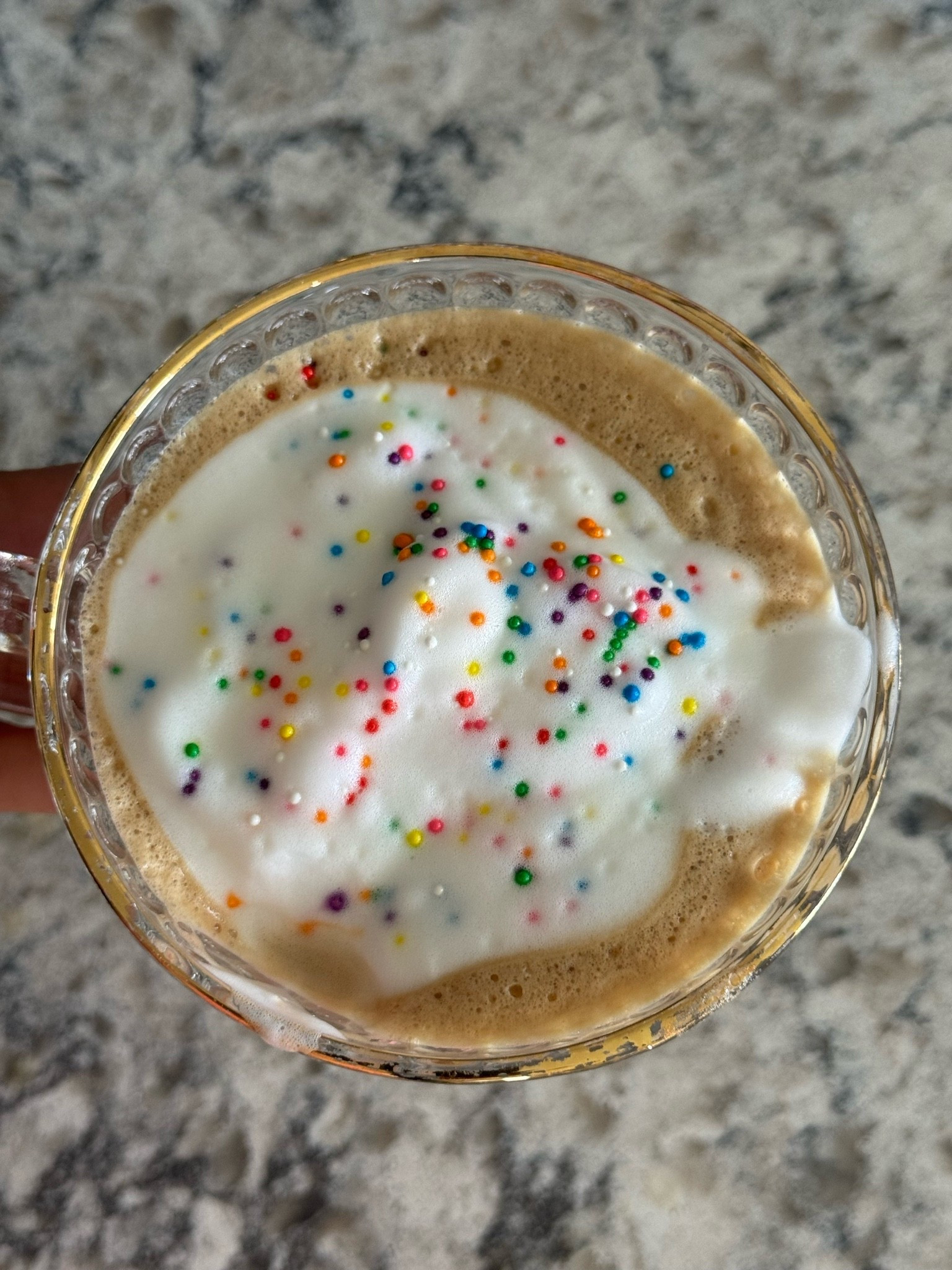 -☕️ The Morning Menu

White Chocolate Pearl-Inspired Latte 🤍

One small tweak made all the difference.
I added 1 tablespoon of brown sugar today, and this is the version that’s officially staying on the menu.

☕️ House Tip: Dissolve the brown sugar and white chocolate sauce into the hot espresso first for the smoothest, most balanced flavor.

Recipe • 1 tbsp brown sugar • 1 tbsp white chocolate sauce • Dash of vanilla • Double espresso • Milk of choice • Ice

Would you order this one from the menu? ☕️✨
#WhiteChocolateLatte #CoffeeRecipe #HomeCafeRecipes #CoffeeReels #LatteRecipe

#LTKmomlife #LTKmorningroutine #LTKselfcare