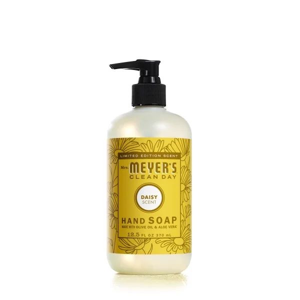 Mrs. Meyer's Clean Day Liquid Hand Soap, Daisy Scent, 12.5 Ounce Bottle | Walmart (US)
