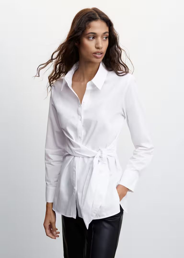 Search: white blouse long sleeve (41) | Mango United Kingdom | MANGO (UK)