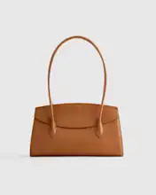 Italian Leather Double Strap Shoulder Bag | Quince