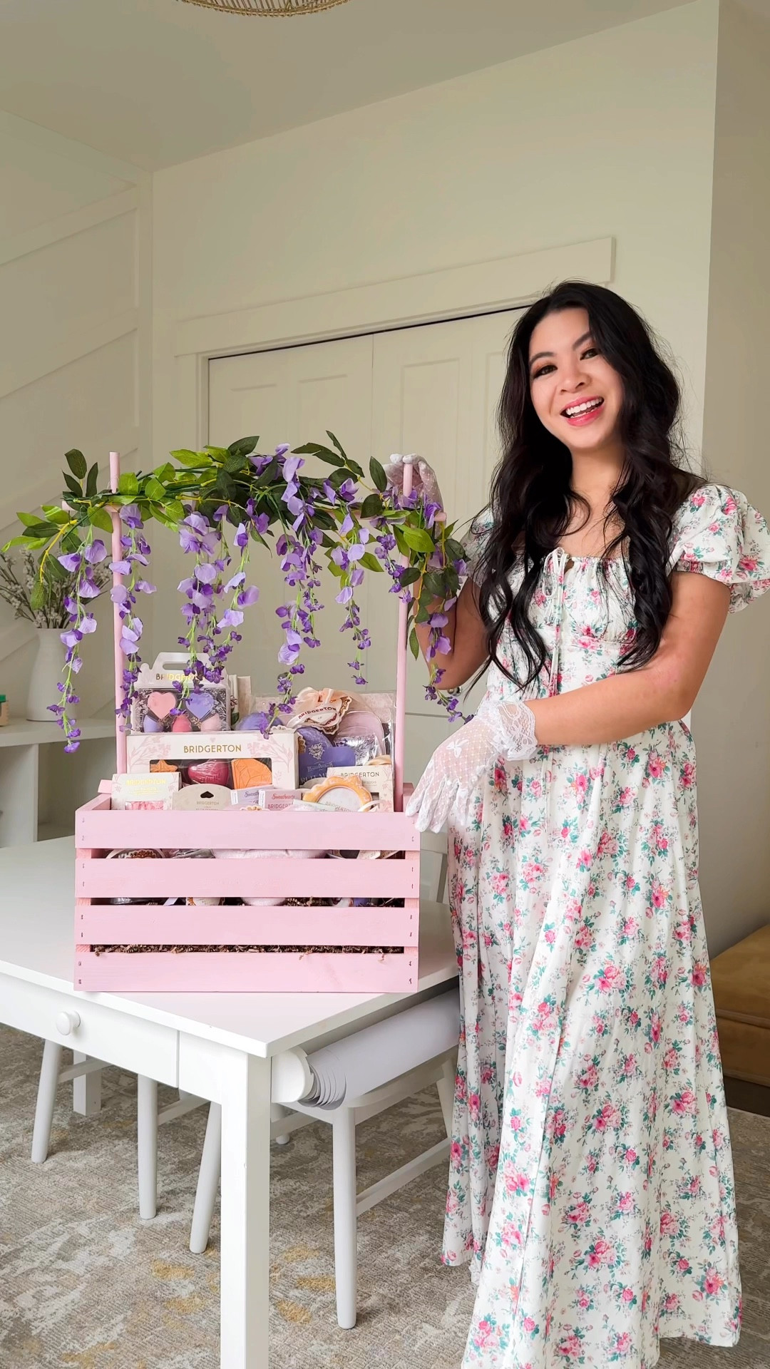 Dearest Reader, Bridgerton Season of Love is upon us! I put together the cutest @BridgertonNetflix gift basket that’s perfect for those binge watching sessions. Make haste and shop the Bridgerton Valentine’s collection available for a limited time, only at @Walmart

Valentine’s day gift basket ideas, Netflix Bridgerton collection, bath oil beads, spa set, notebook, bath bombs, hair claw, sponge set, lip tint balm, scrunchie hair tie, gold photo frame, bath tea, heart pillows, sweetheart candies, ankle socks

#LTKHome #LTKSeasonal #LTKFindsUnder50