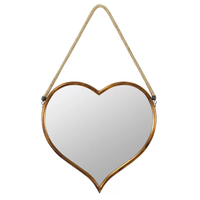 Luce Coastal Heart Wall Mirror | Wayfair North America