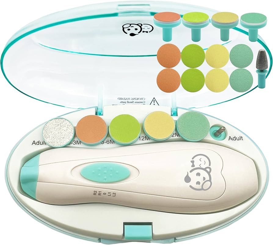 Royal Angels baby Nail Clippers 20 In 1, Safe Electric Baby Nail Trimmer, Baby Nail File Kit, Add... | Amazon (CA)