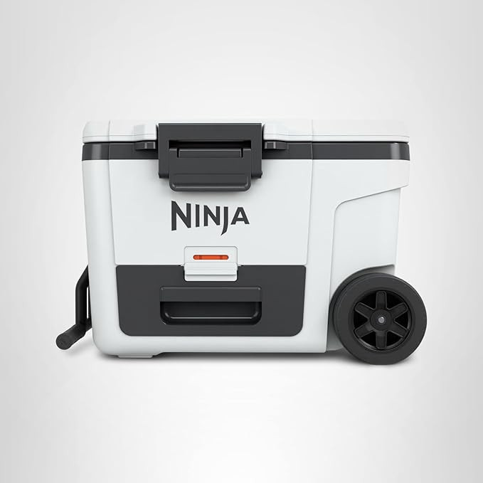 Ninja | Cooler | FrostVault 45QT Cooler with Wheels | Insulated with Temp Dry Storage Drawer | Ke... | Amazon (US)