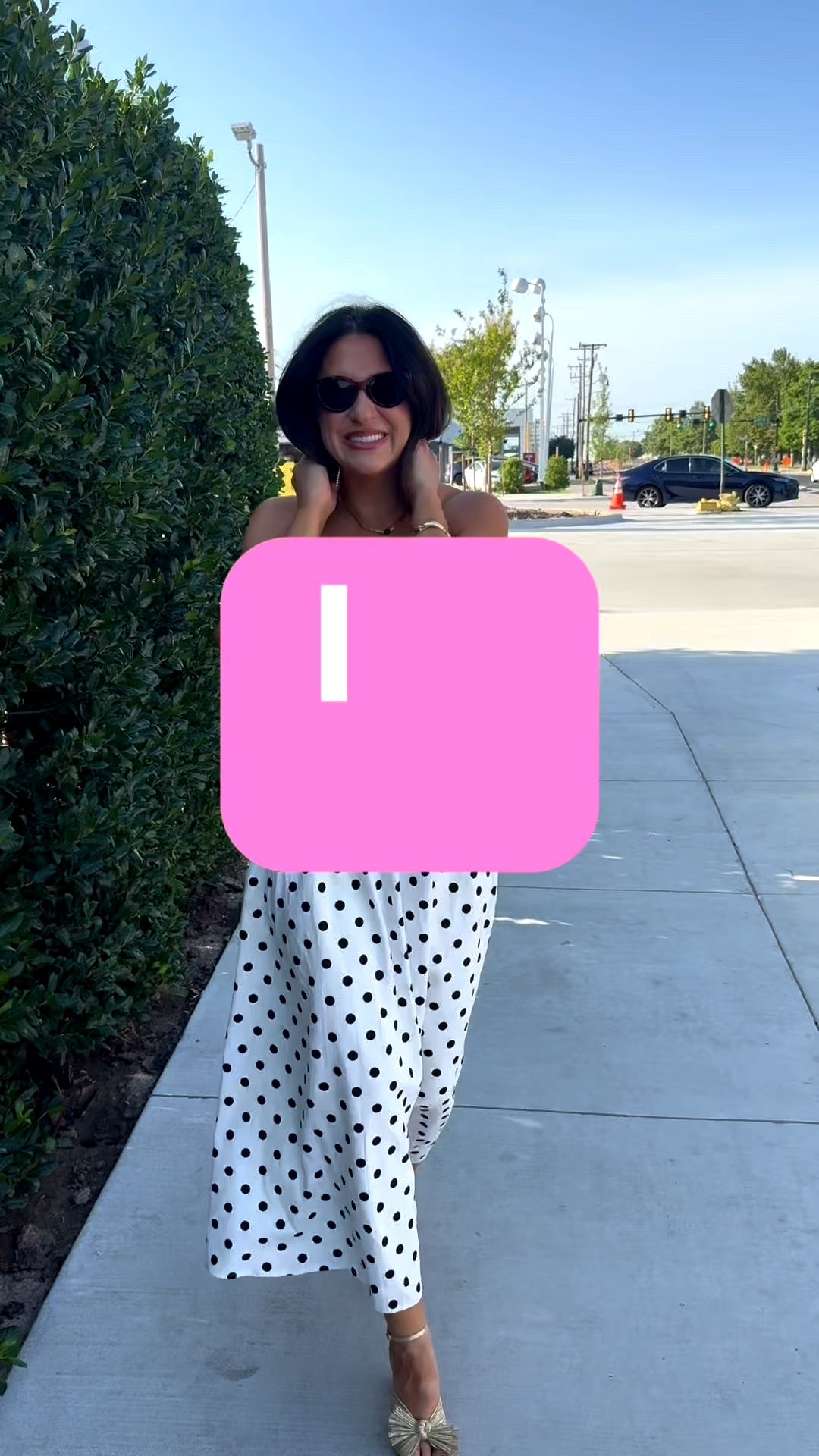 🫶🏼 Cutie weekend stroll in a Polka Dot dress, golden bow heels and classic sunglasses 🕶️ perfect dress for date night, vacation outfit or bridal shower! 



Millennial 
Travel outfit 
Bridal 
Casual 
Elevated 
Party 

#LTKWedding #LTKSeasonal #LTKSaleAlert