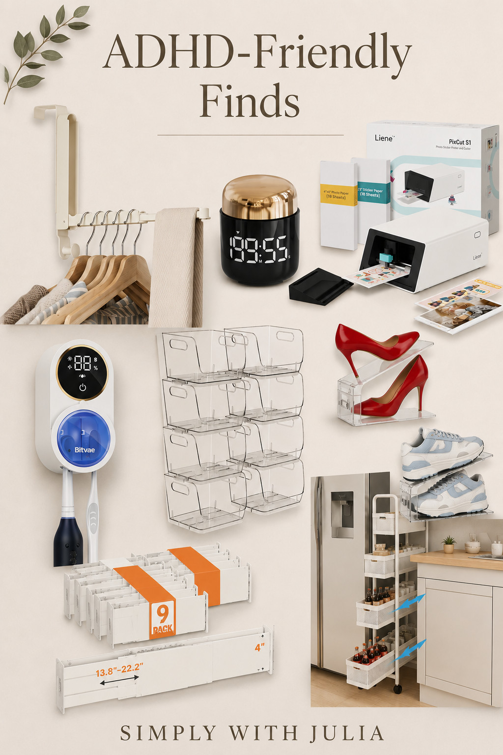 If you're anything like me, out of sight usually means out of mind. These ADHD-friendly finds help keep things visible, organized, and easy to access without adding more clutter to your home.
 

 #LTKmomlife #LTKOver40 #LTKHome