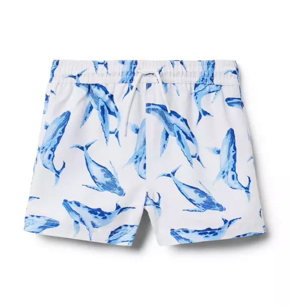 Recycled Whale Swim Trunk | Janie and Jack