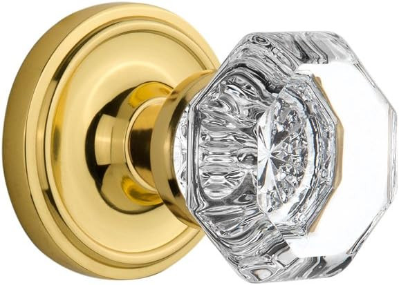 Nostalgic Warehouse Classic Rosette Waldorf Octagonal Round Door Knob | Amazon (US)