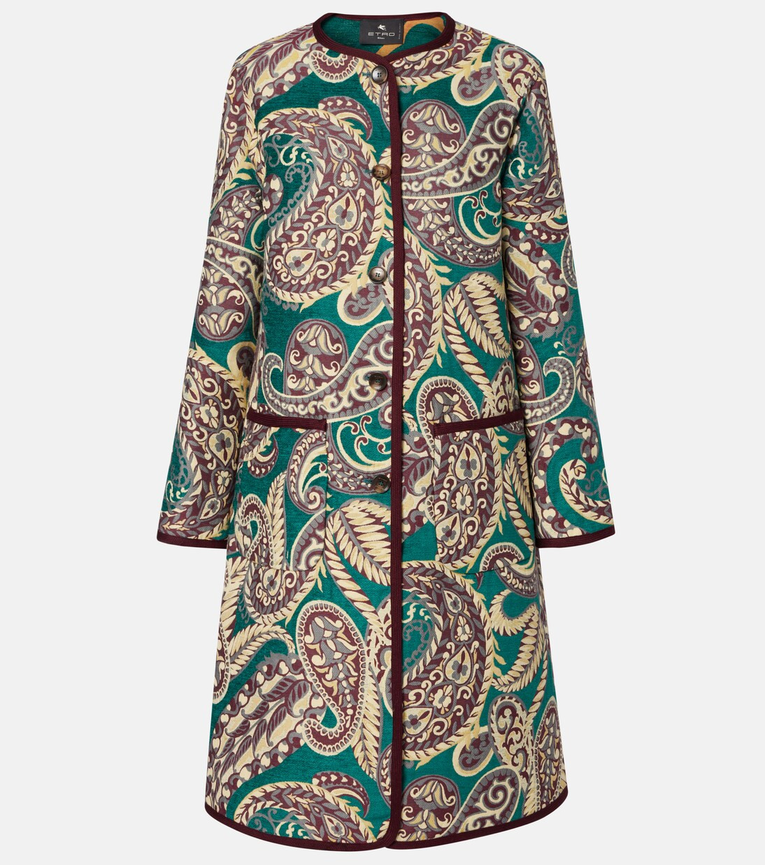 Reversible jacquard coat | Mytheresa (US/CA)