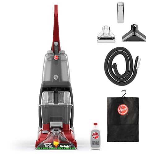 Hoover PowerScrub Deluxe Carpet Cleaner Machine for Carpet and Upholstery, Deep Cleaning Carpet Shampooer Machine with Multi-Purpose Tools, Pair Carpet Cleaner Solution | Amazon (US)