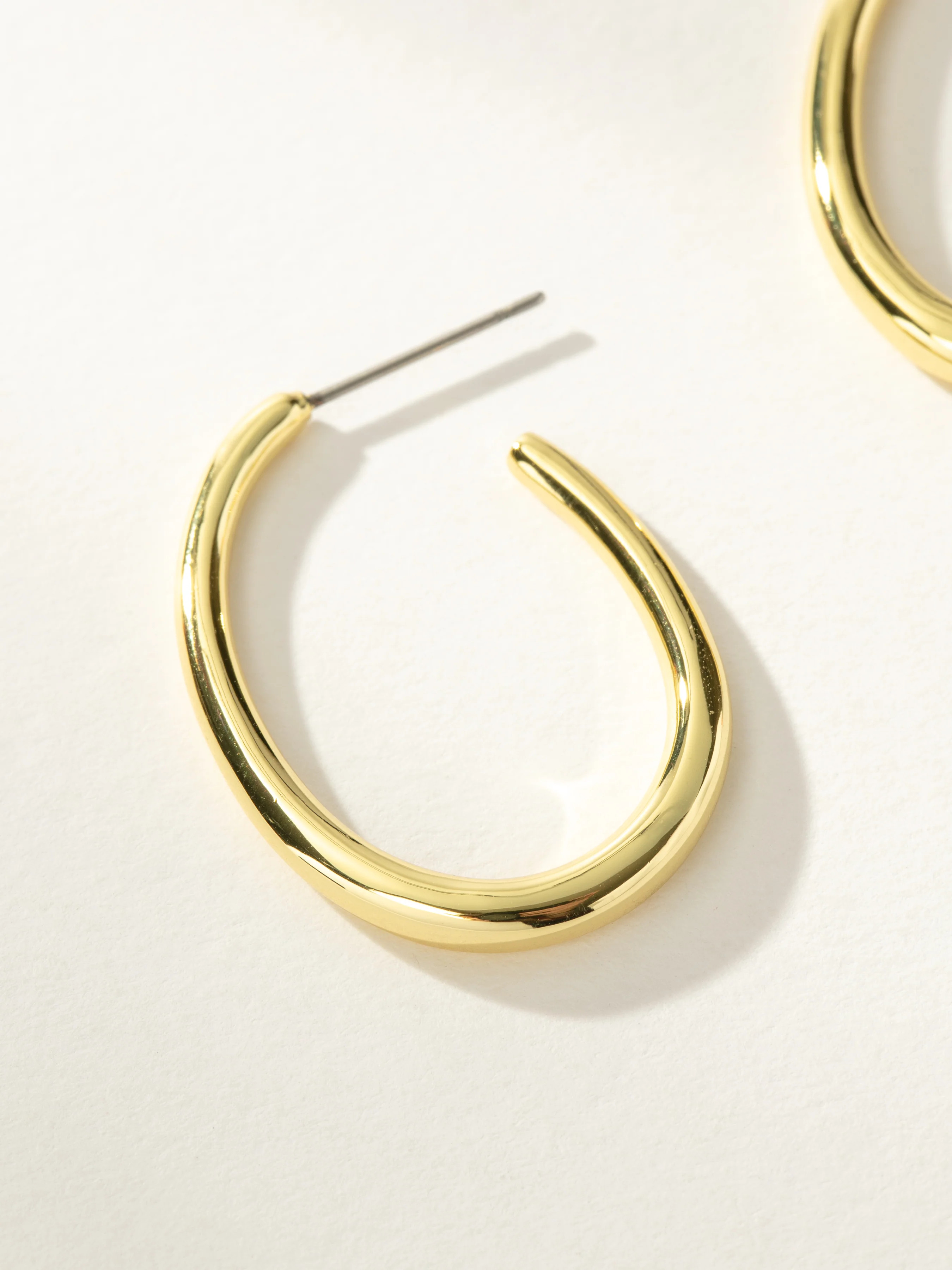 Gold The Baddest Hoop Earrings | Gold Hoop Earrings | Uncommon James | Uncommon James