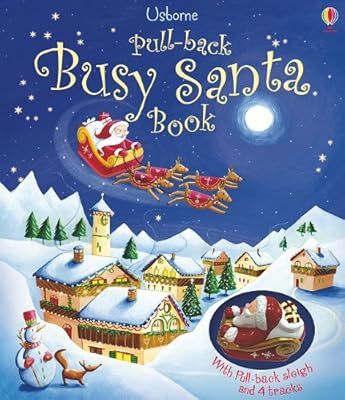 Pull-Back Busy Santa Book (Pull-Back Books) | Amazon (US)