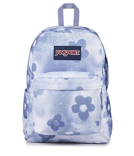 JanSport SuperBreak Plus Backpack with Padded 15-inch Laptop Sleeve and Integrated Bottle Pocket - Spacious and Durable Daypack for Work and Travel - Graffitied | Amazon (US)