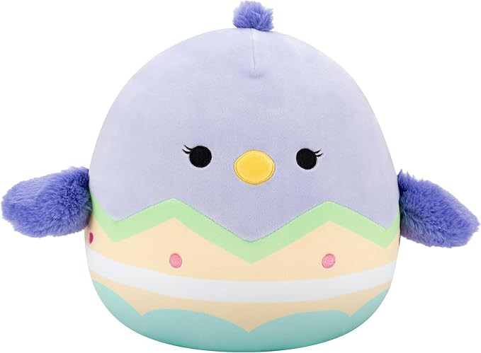 Squishmallows Original 12in Tulip The Purple Chick in Multicolored Easter Egg – Official Jazwar... | Amazon (US)