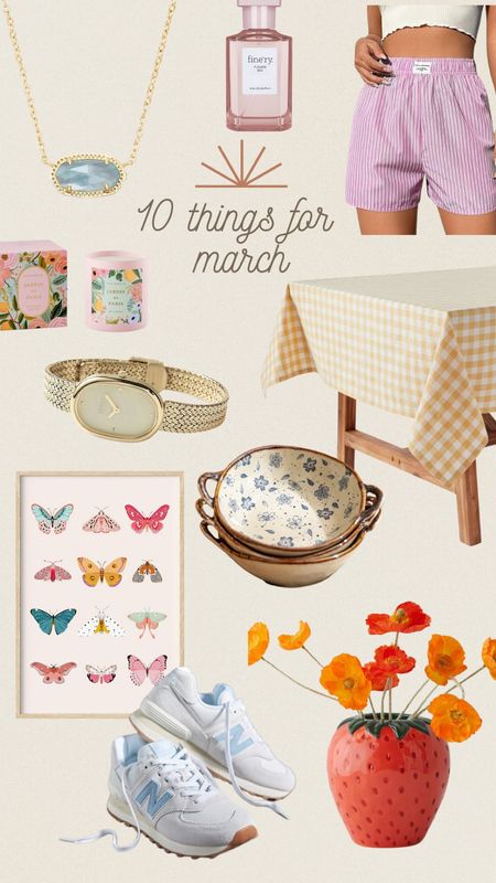 ten things for march! 〰️ gift ideas, curated collections, treat yo self finds, etc!

#LTKSpringSale #LTKSeasonal #LTKfindsunder50