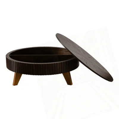 Retro Round Coffee Table | Wayfair North America