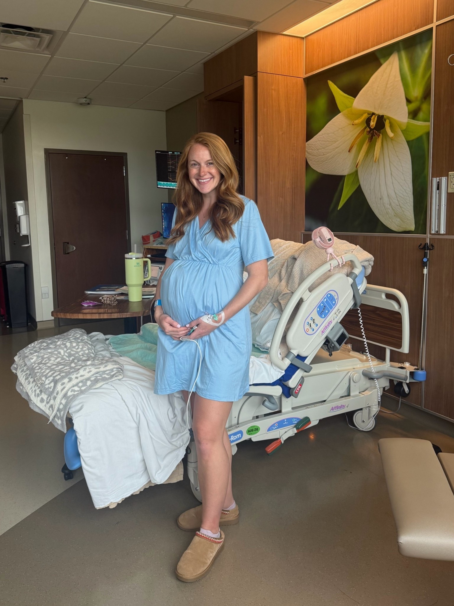 Absolutely loved this labor gown! So soft and cozy, and it made me feel not so much like a “patient” while in the hospital. 10/10 recommend!! Linking some of my other pregnancy and hospital essentials.

#LTKBaby #LTKBump #LTKKids