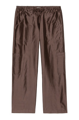 The Silk Taffeta Cargo Pant | DONNI.