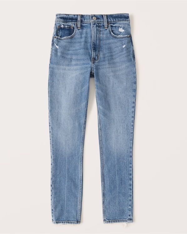 Women's High Rise Skinny Jean | Women's Bottoms | Abercrombie.com | Abercrombie & Fitch (US)