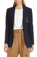 Click for more info about Crest Embroidered School Blazer