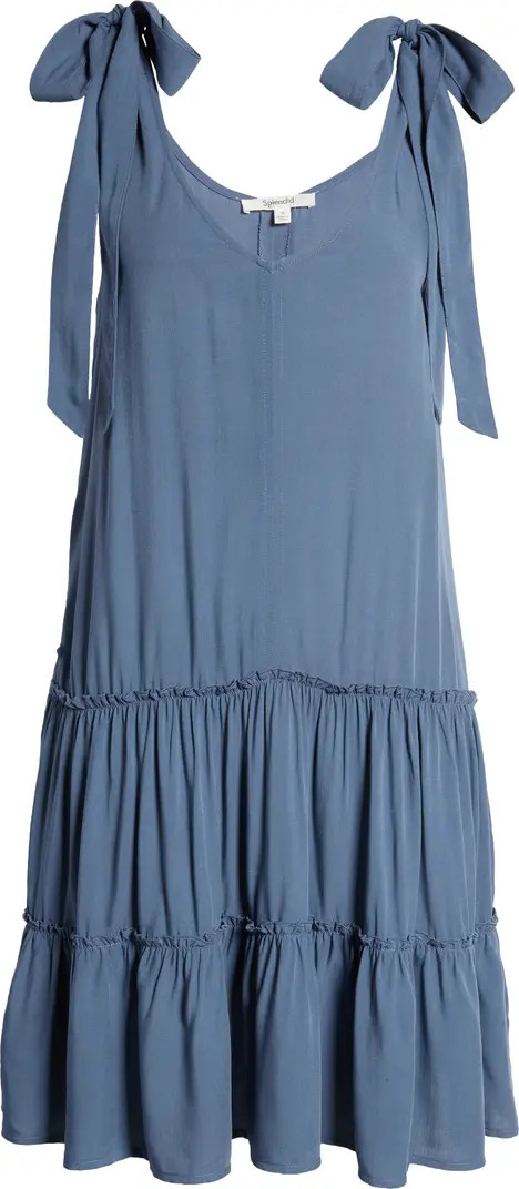 Splendid Carolina Tie Strap Tiered Sundress | Nordstrom | Nordstrom