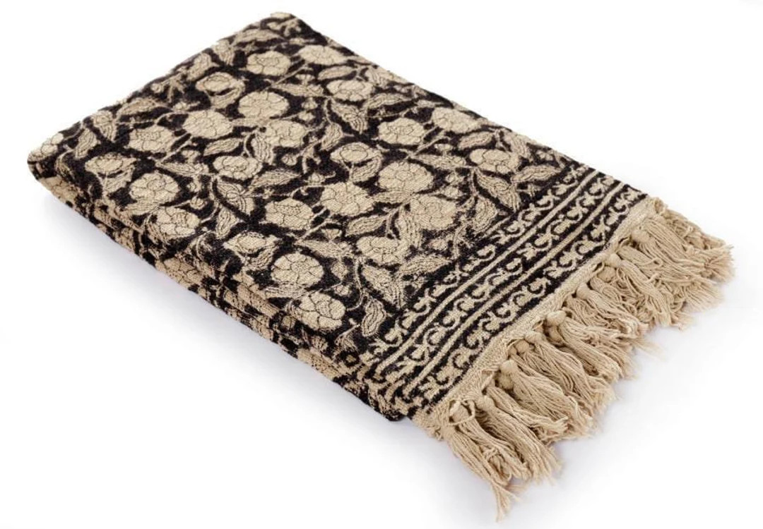 Handmade Throw Handblock Print Throw Soft Cotton Throw Blanket - Etsy | Etsy (US)