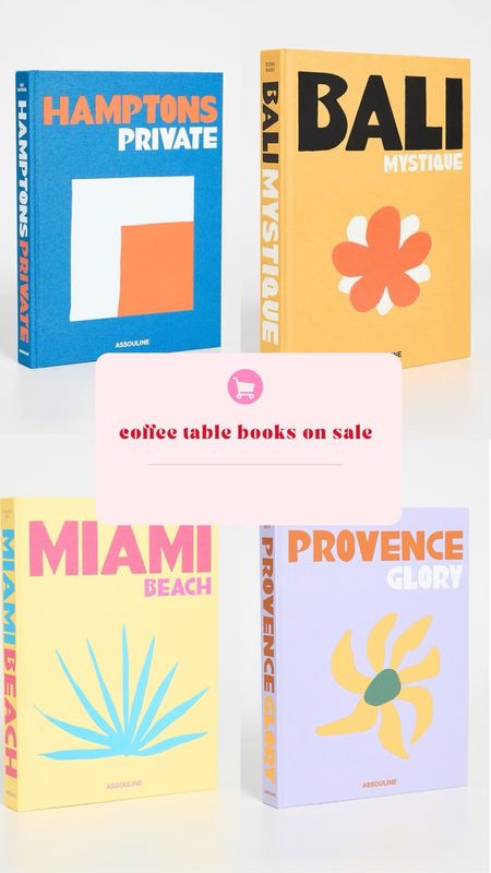 Coffee table books on sale @ Shopbop 

#LTKHome #LTKSeasonal #LTKStyleTip