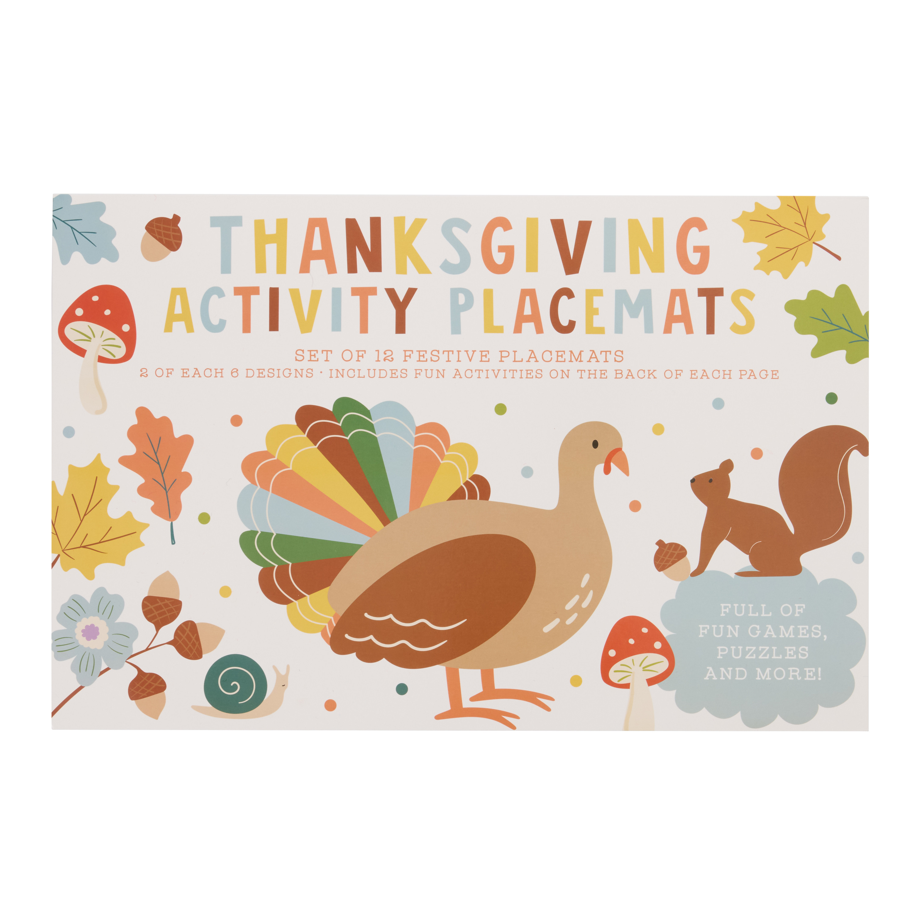 Thanksgiving DIY Activity Placemats 12 Count - World Market | World Market