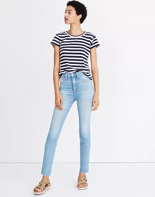 Rivet & Thread 11" High-Rise Skinny Jeans in Gordon Wash | Madewell