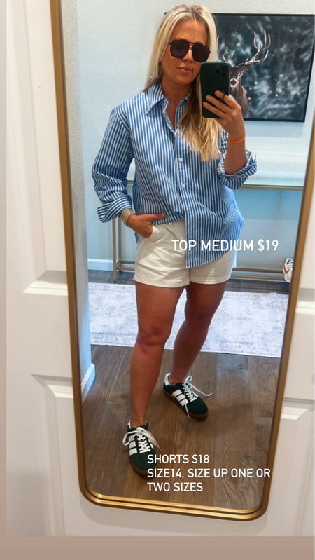 ✨Tap the bell above for daily elevated Mom outfits.

Today's outfit, lunch with friend. Walmart finds, linen shorts, white shorts, blue white stripe top.

"Helping You Feel Chic, Comfortable and Confident." -Lindsey Denver 🏔️ 

  #over45 #over40blogger #over40style #midlife  #over50fashion #AgelessStyle #FashionAfter40 #over40 #styleover50 #syyleover40Midsize fashion, size 8, size 12, size 10, outfit inspo, maxi dresses, over 40, over 50, gen X, body confidence


#LTKFindsUnder50 #LTKOver40 #LTKMidsize