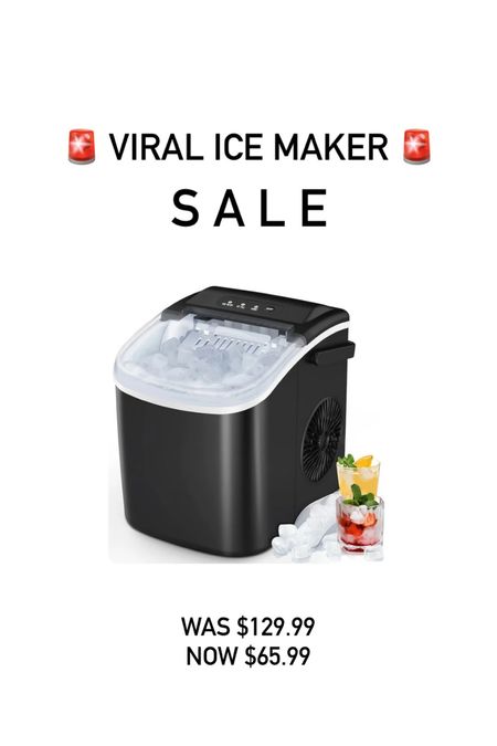 Ice maker on sale at Walmart 

#LTKhome #LTKsalealert #LTKGiftGuide