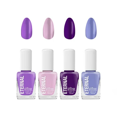 Eternal Pastel Nail Polish Collection: Hola Bonita - 4PCS 0.46 fl oz ea. | Walmart (US)