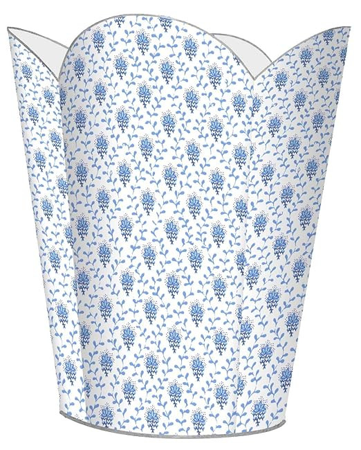 Amazon.com: Marye-Kelley WB468-Blue Provencial Print Wastepaper Basket : Industrial & Scientific | Amazon (US)